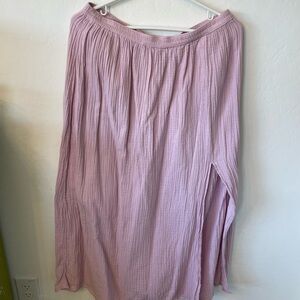 J. Crew Light Purple Midi A-Line Skirt